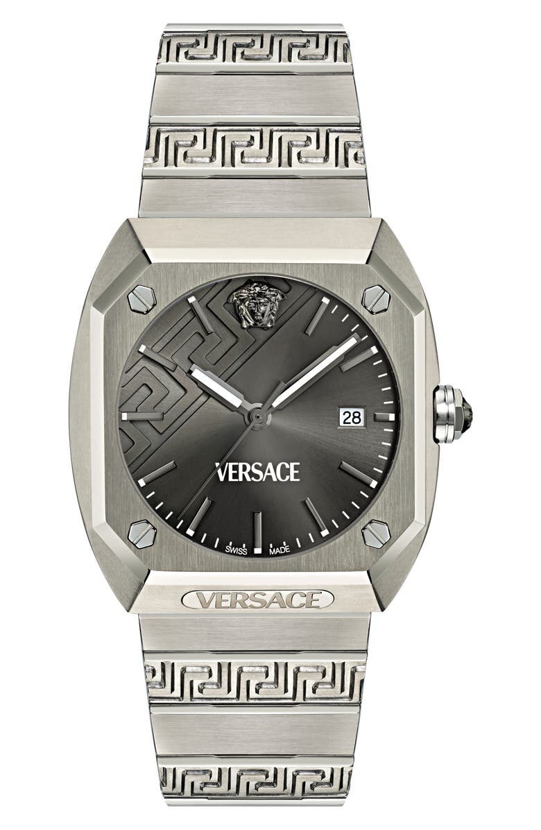 Versace Antares Bracelet Watch, 44mm x 41.5mm, Main, color, 