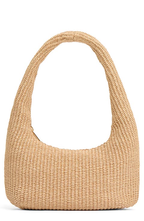 Mini Gnocci Raffia Bag