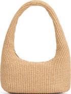 Mansur Gavriel Mini Gnocci Raffia Bag
