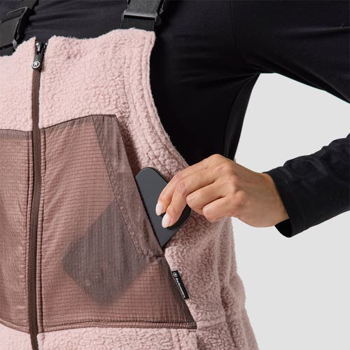 Backcountry Wander Pile-fleece Overall In Brown