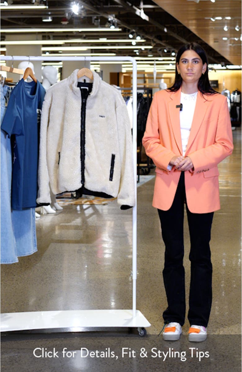 Icon Face Fleece Zip Jacket, sales video thumbnail