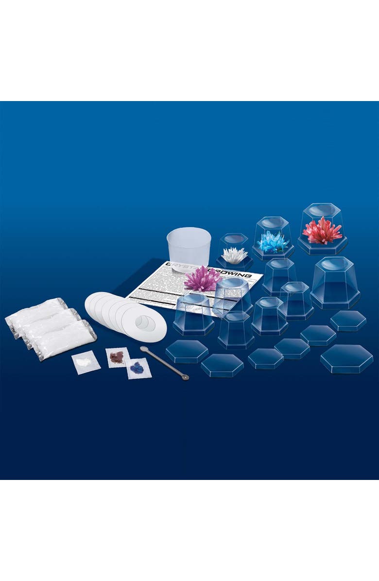 4M Crystal Growing Experimental Kit Create 7 Crystals, Alternate, color, Multicolored