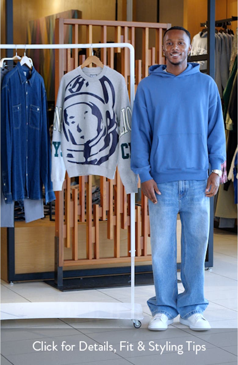 BB Big Face Helmet Head Cotton Sweatshirt, sales video thumbnail