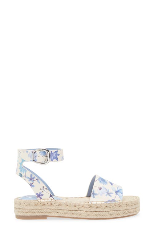 Vince Camuto Darna Ankle Strap Platform Sandal In Blue