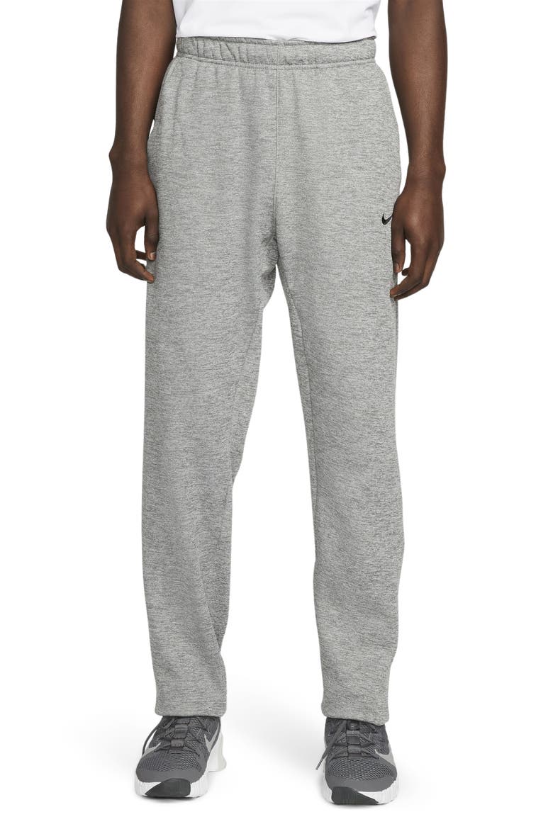 Therma-FIT Sweatpants, Main, color, GREY HEATHER/ GREY/ BLACK