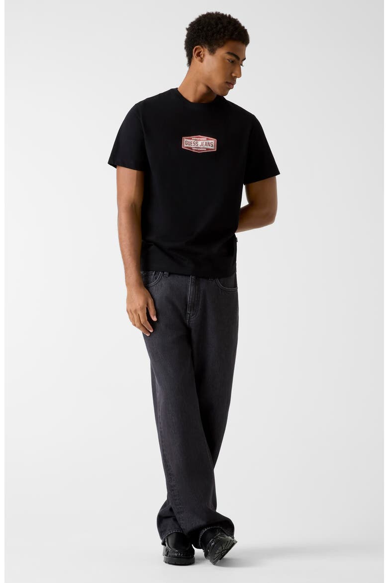 Trademark Regular Fit Cotton Graphic T-Shirt, Alternate, color, BLACK-DARK