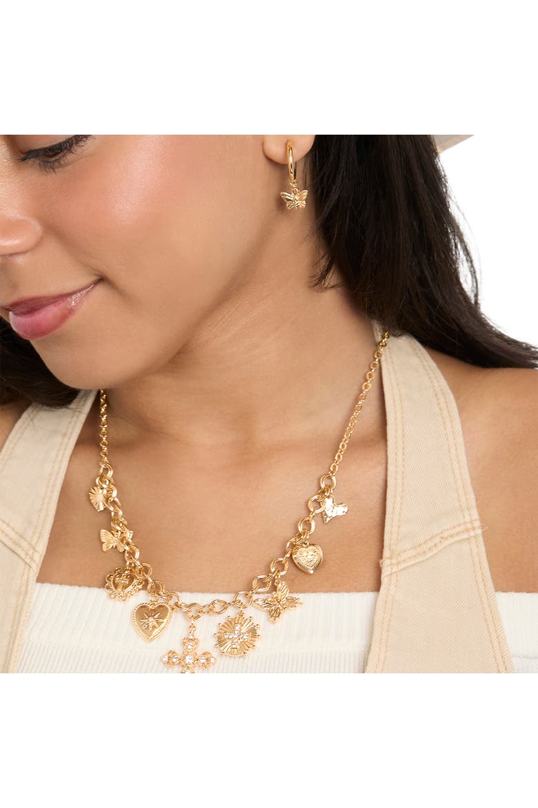Gold Pearl Earrings Set, Alternate, color, Gold