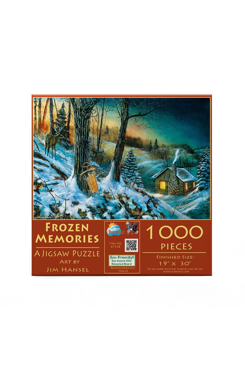 Sunsout Frozen Memories 1000 piece Jigsaw Puzzle for Adults, Alternate, color, Multicolor