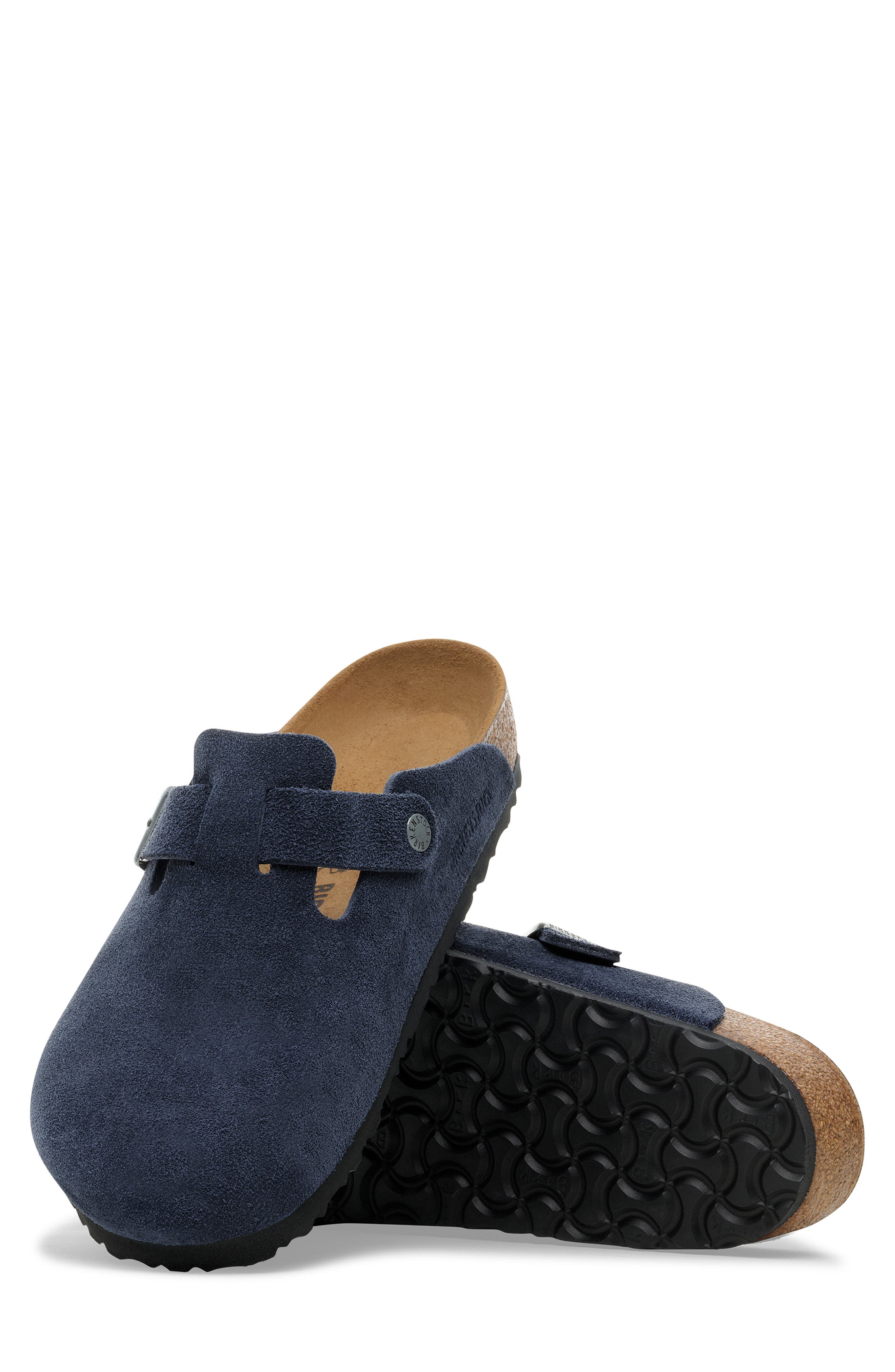 Boston Soft Clog, Alternate, color, ELEMENTAL BLUE SUEDE