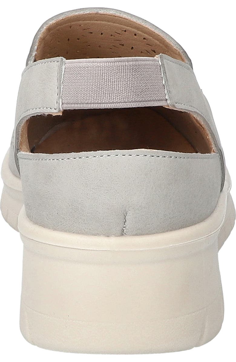 EASY STREET Petal Laser Cut Slingback Sneaker, Alternate, color, Grey
