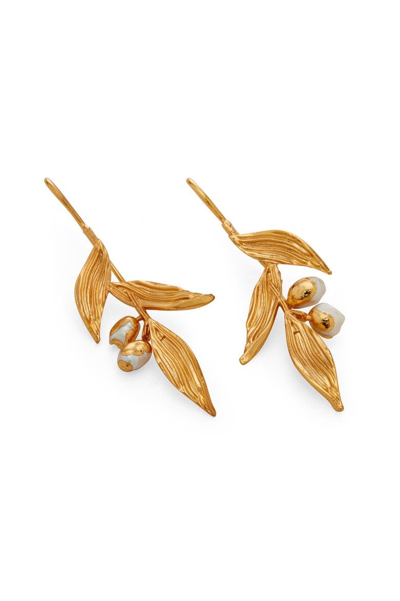 HAYA EARRINGS, Alternate, color, Gold Plated