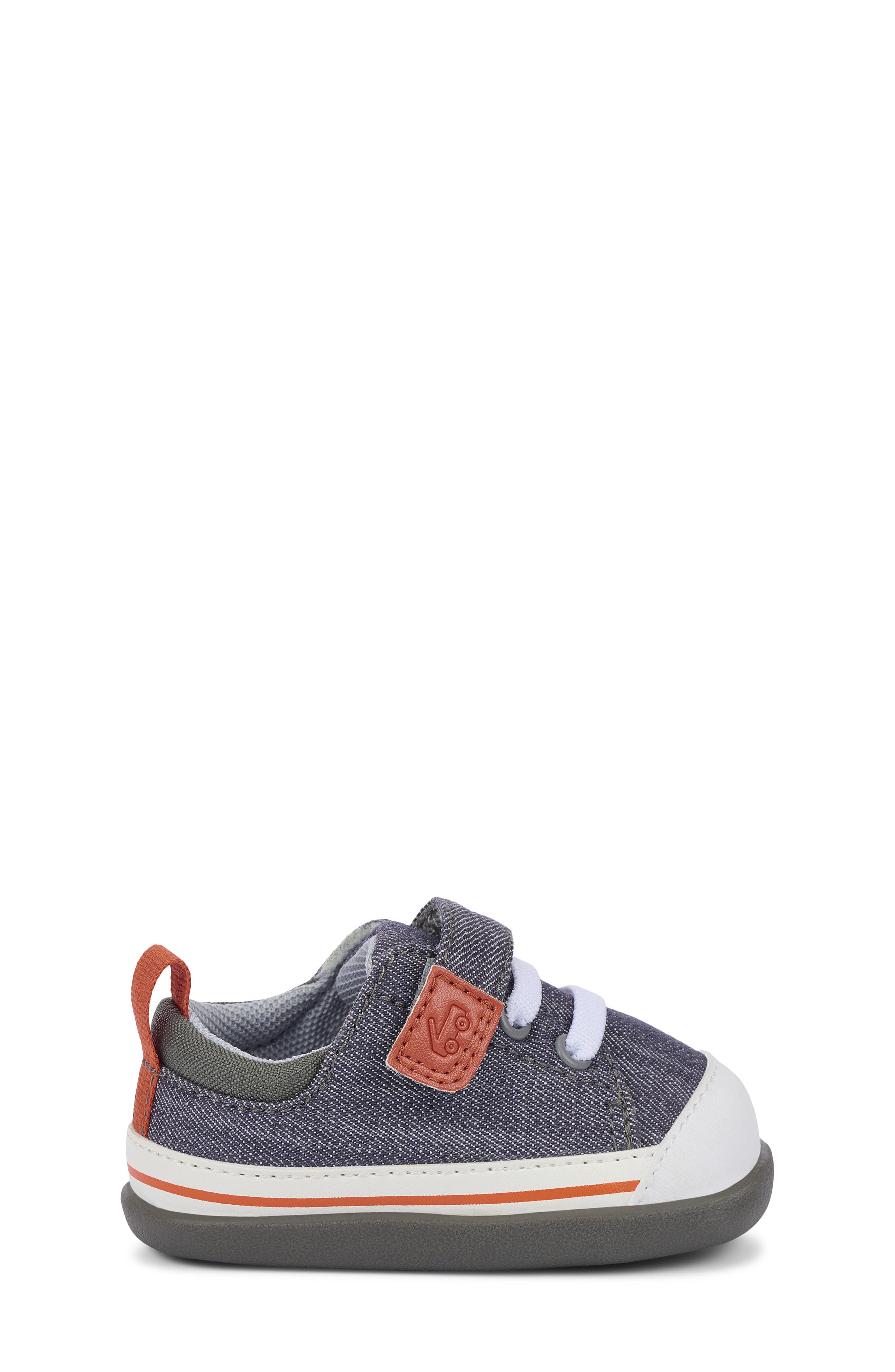 See Kai Run Kids' Stevie Mini Sneaker, Alternate, color, Gray Denim