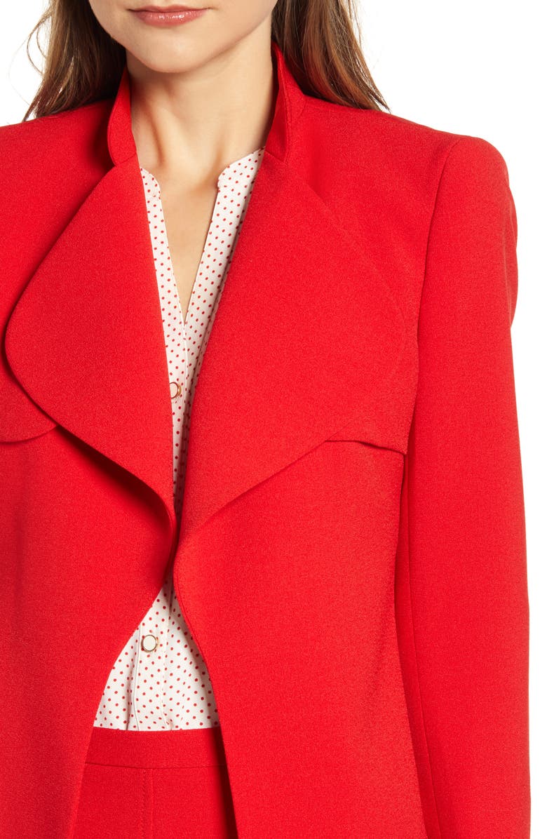 Anne Klein Trench Suit Jacket, Alternate, color, 