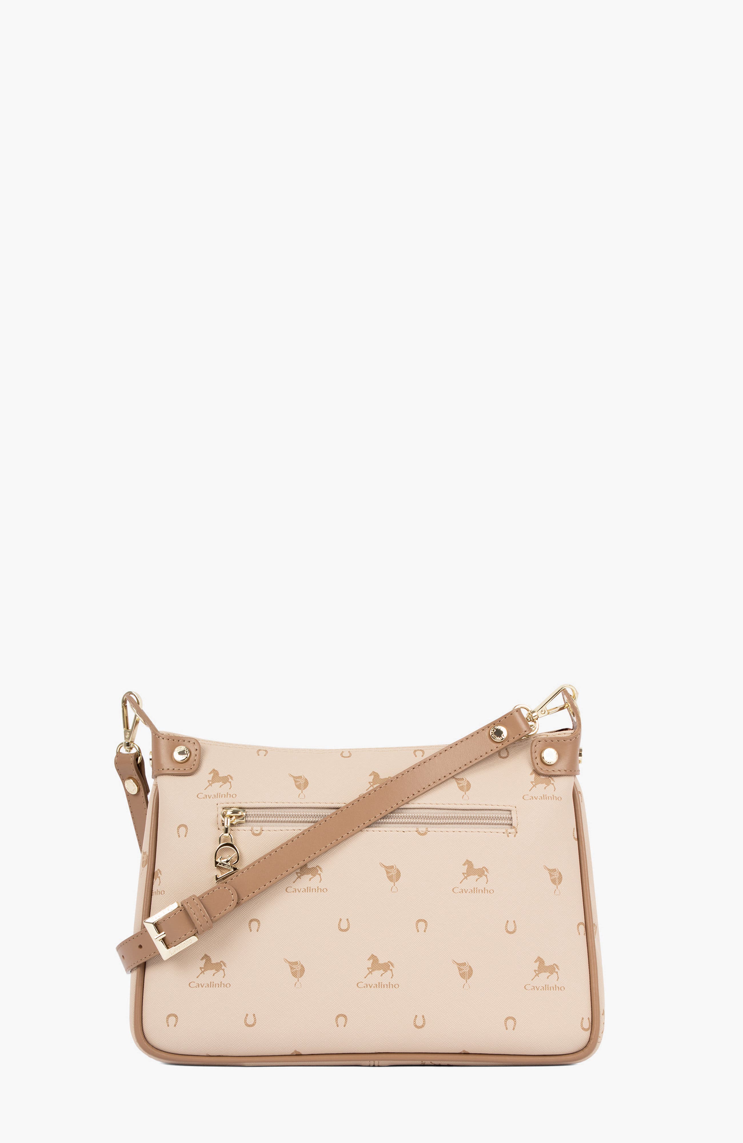 Di Cavallo 592 Crossbody Shoulder Bag, Alternate, color, Beige