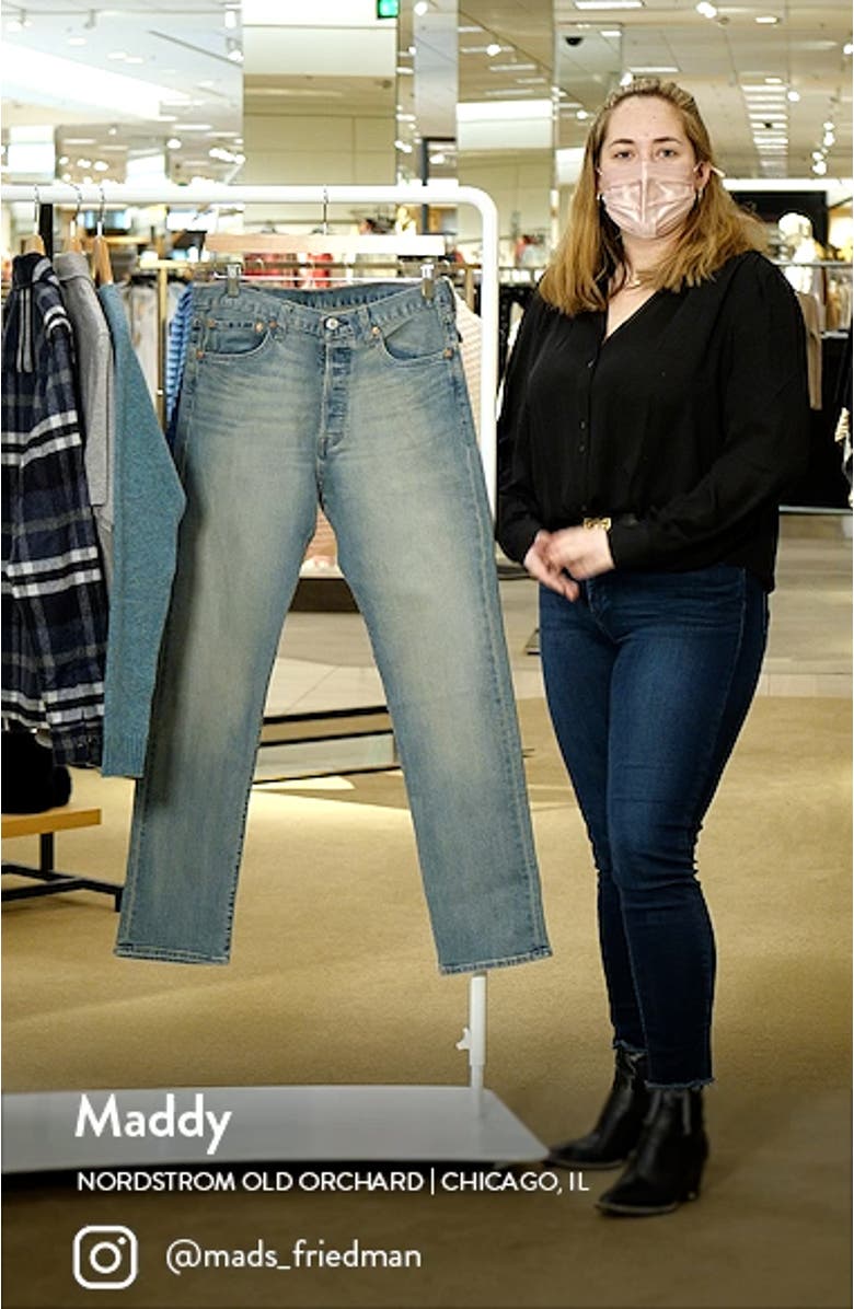 <sup>®</sup> 501<sup>™</sup> Original Straight Leg Jeans, sales video thumbnail