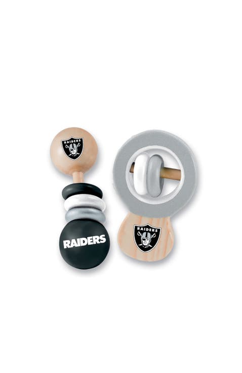 Las Vegas Raiders Baby Rattles 2-Pack