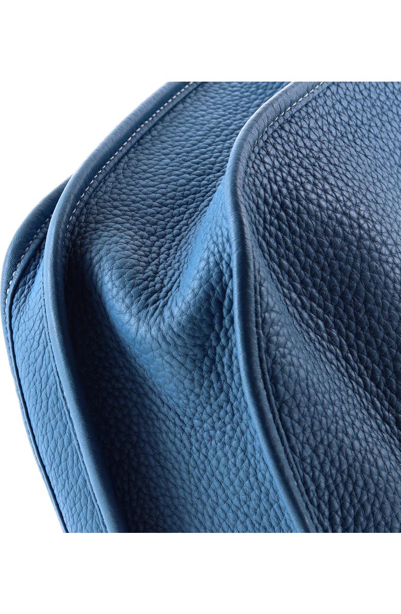 Pre-Owned Hermes Evelyne Bag Gen III Clemence GM, Alternate, color, Bleu Jean