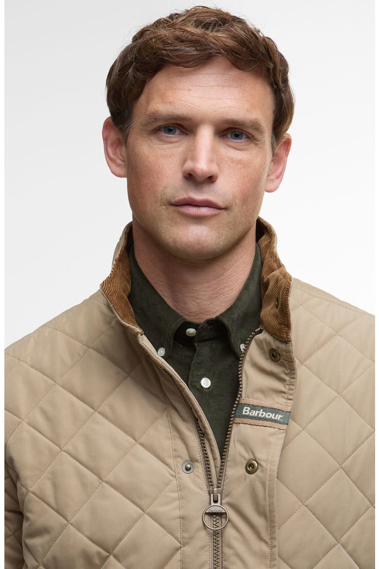 Shoveler Diamond Quilted Jacket, Alternate, color, MILITARY BROWN