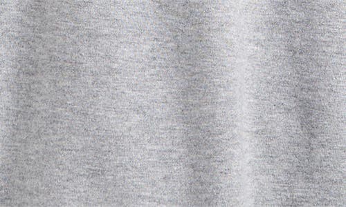 Skims Stretch Cotton Blend Jersey Lounge Shorts In Heather Grey