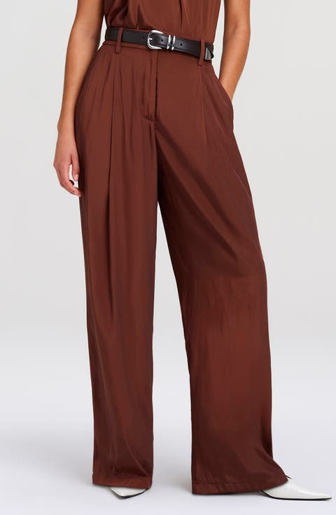 Winn High Waist Wide Leg Pleated Pants