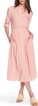 Court & Rowe Long Sleeve Midi Shirtdress