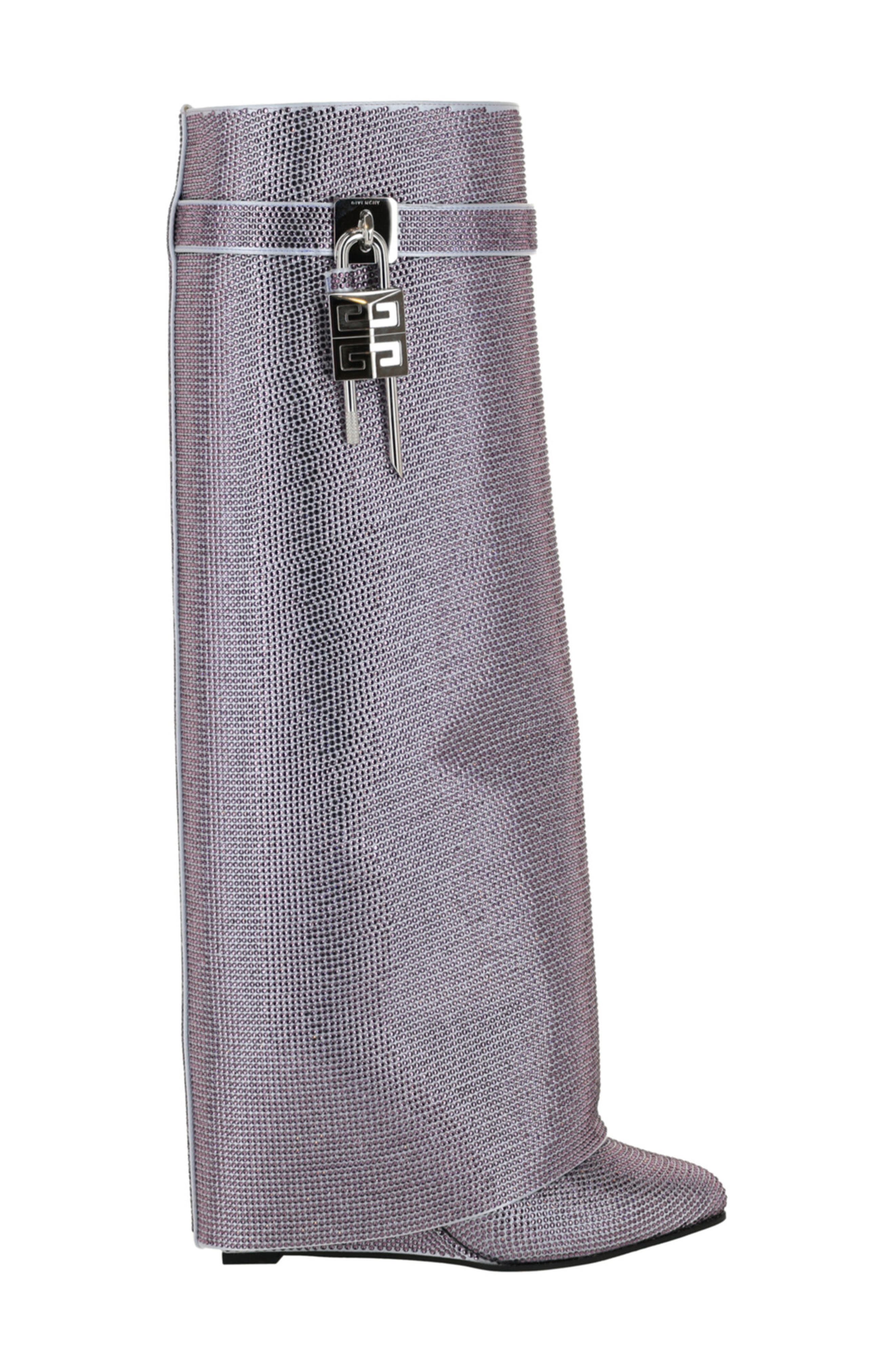 Givenchy Shark Lock Pant Shaft Wedge Boot, Alternate, color, 