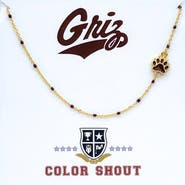 Color Shout University of Montana Side Necklace