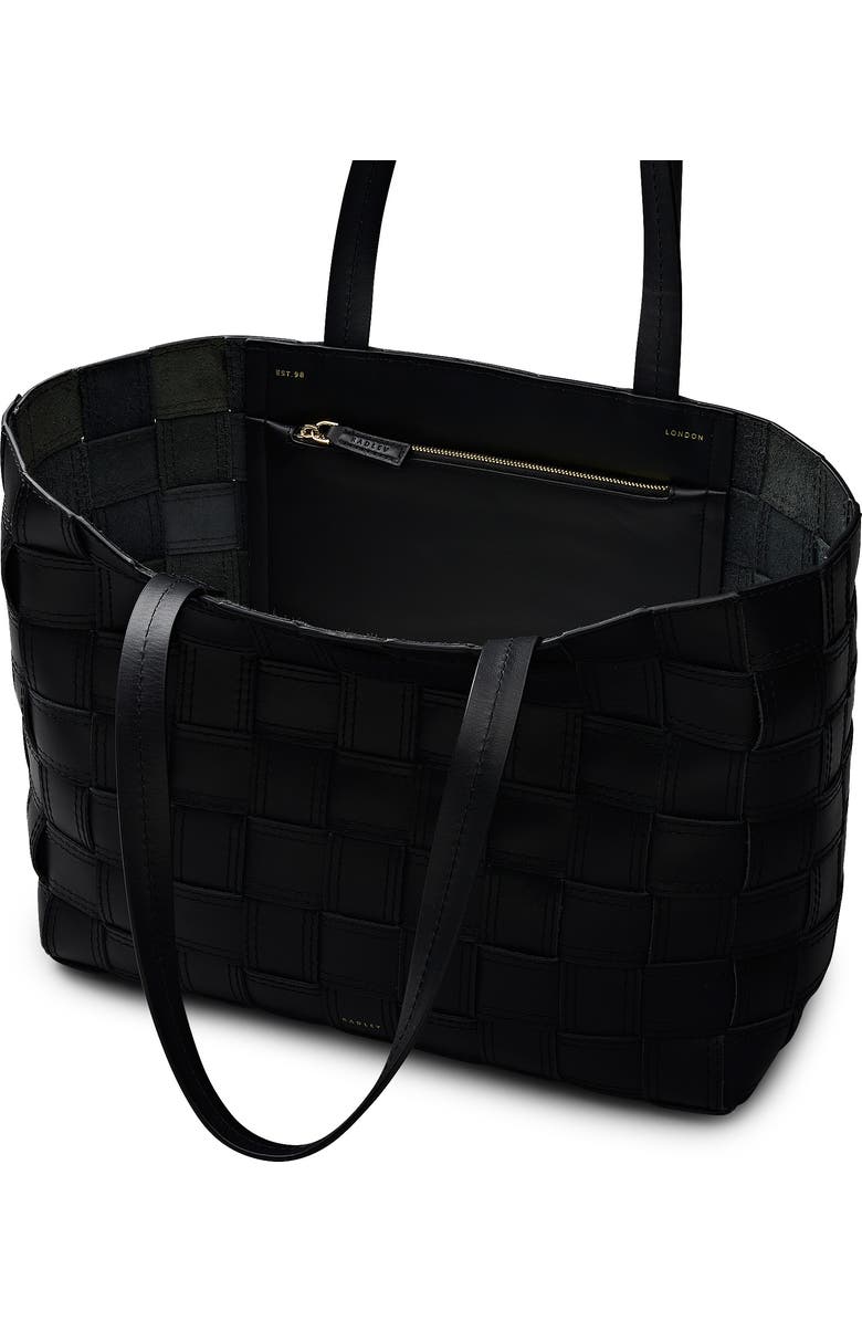 Radley The Abbey Large Open Top Tote Bag, Alternate, color, Black
