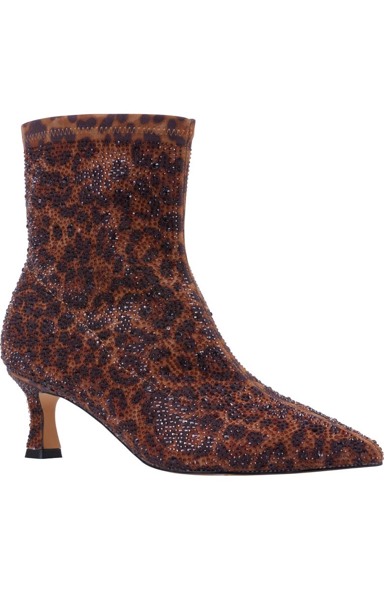 GOOD CHOICE NEW YORK Tina Pointed Toe Boot, Main, color, Leopard
