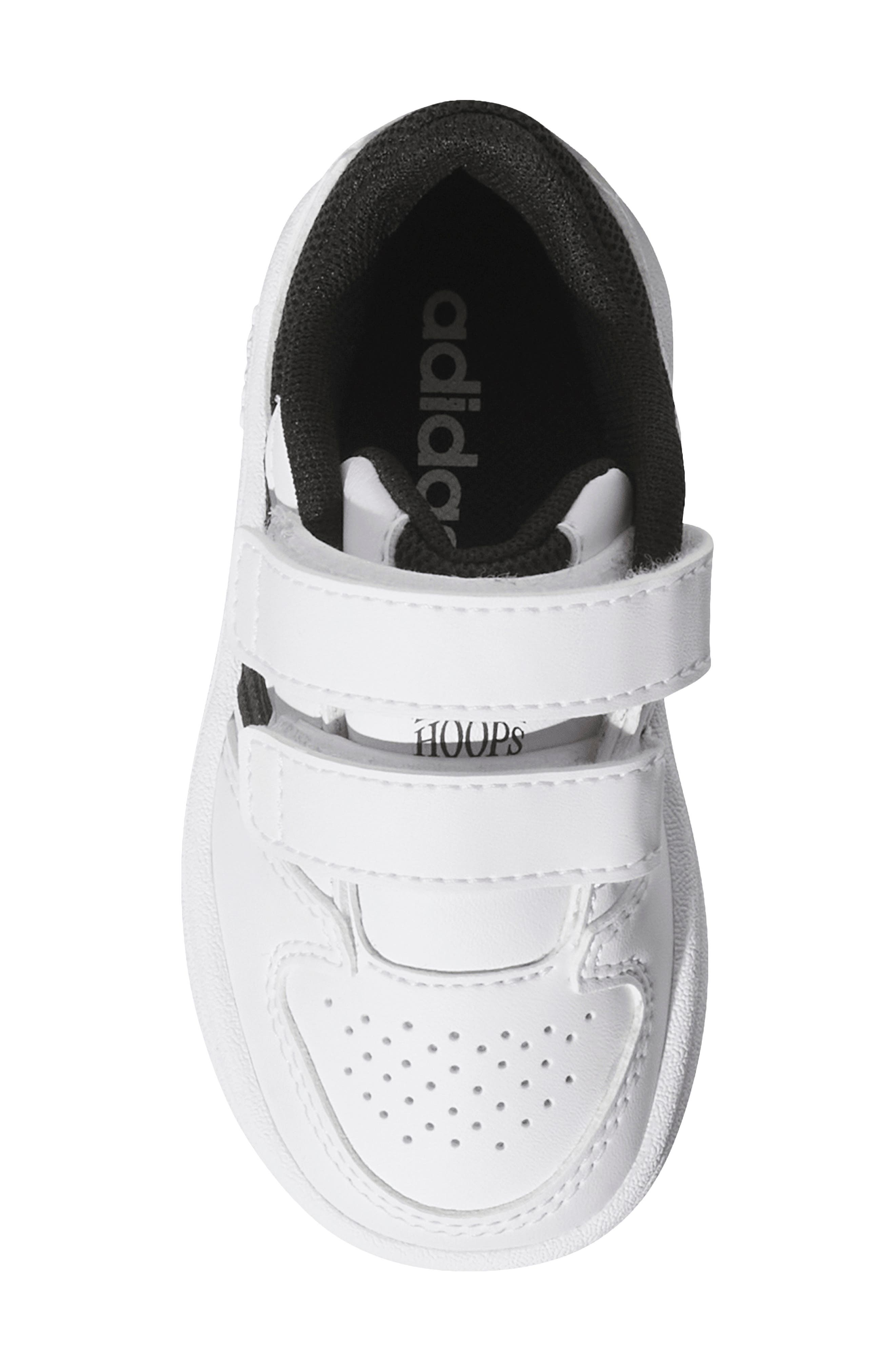 Kids' Hoops Classic Sneaker, Alternate, color, FOOTWEAR WHITE/ CORE BLACK