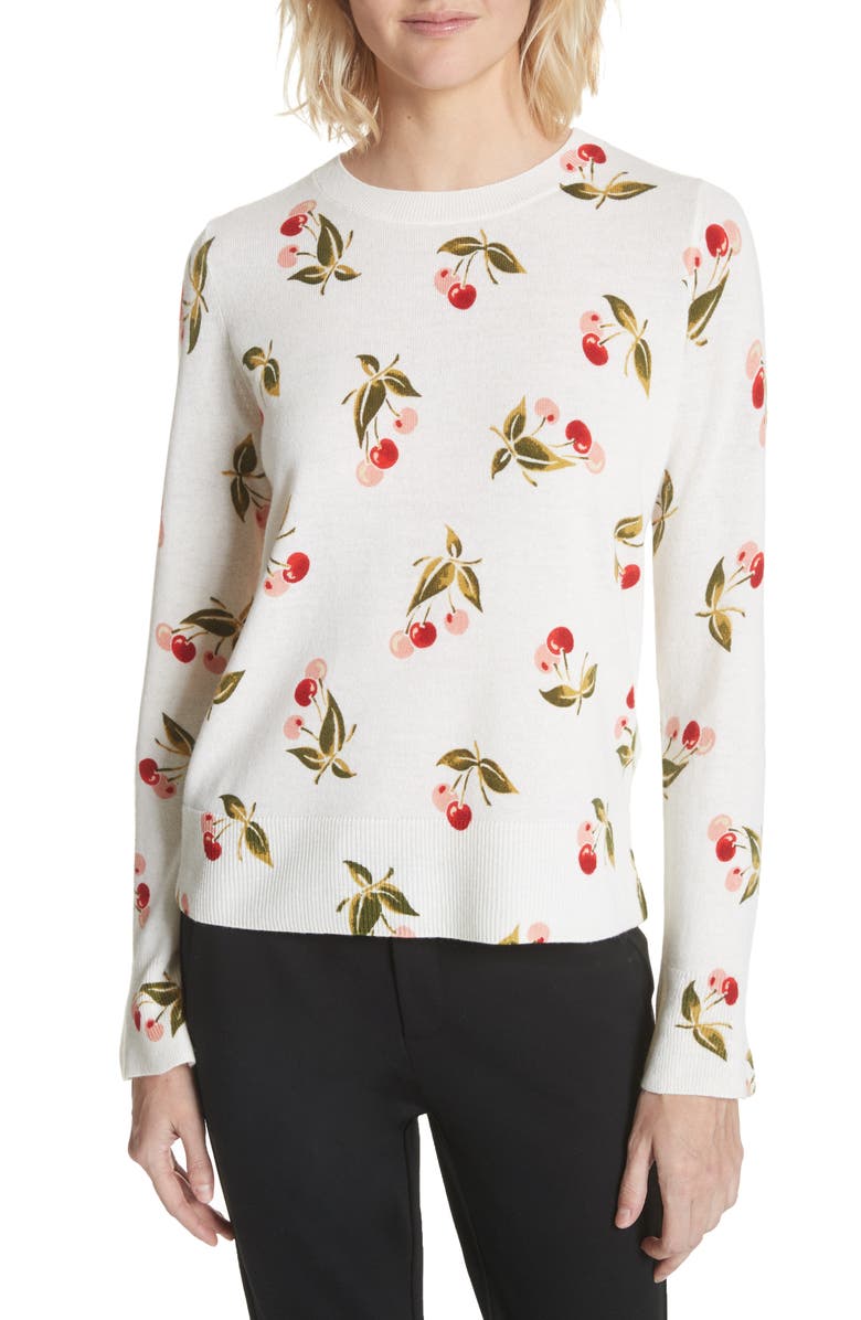 Joie Print Cashmere Sweater, Main, color,