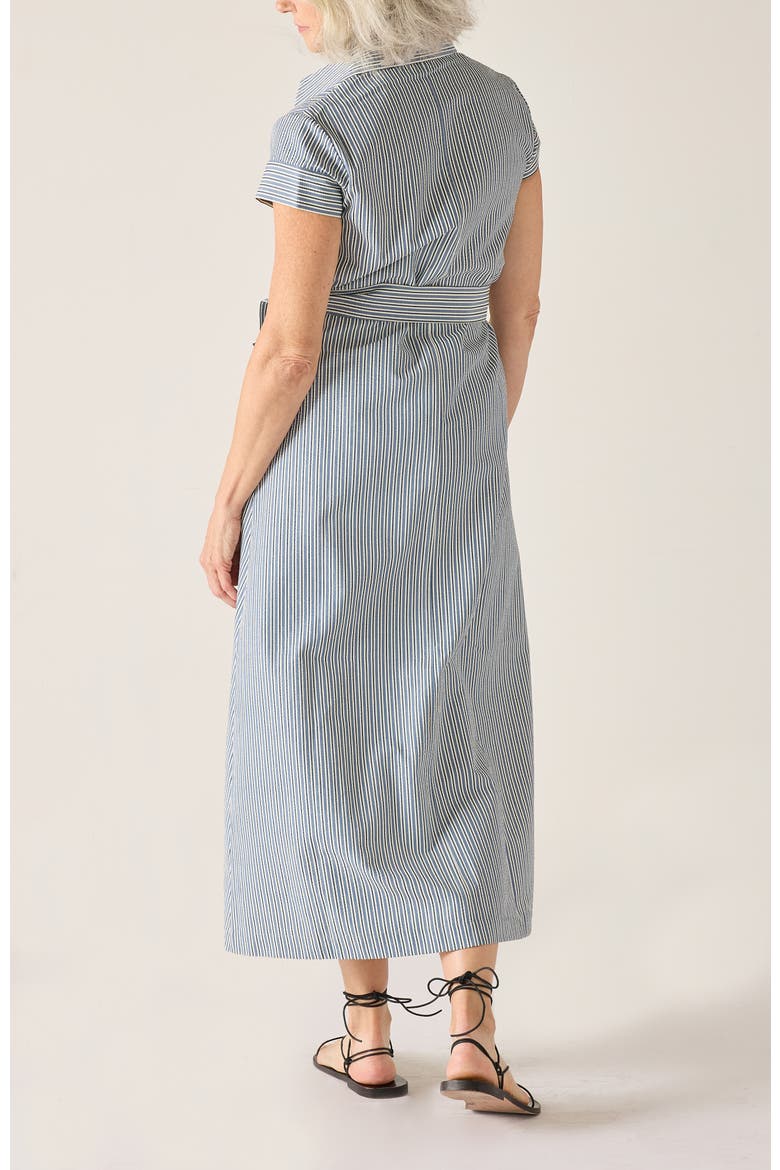 Le Midi Shirt Dress, Alternate, color, Coastal Blue Stripe