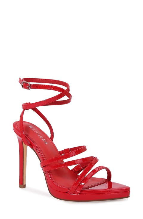 Herlinsa Ankle Strappy Stiletto Sandal (Women)
