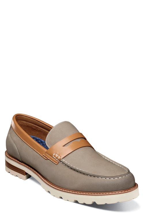 Florsheim Renegade Penny Loafer In Gray Multi
