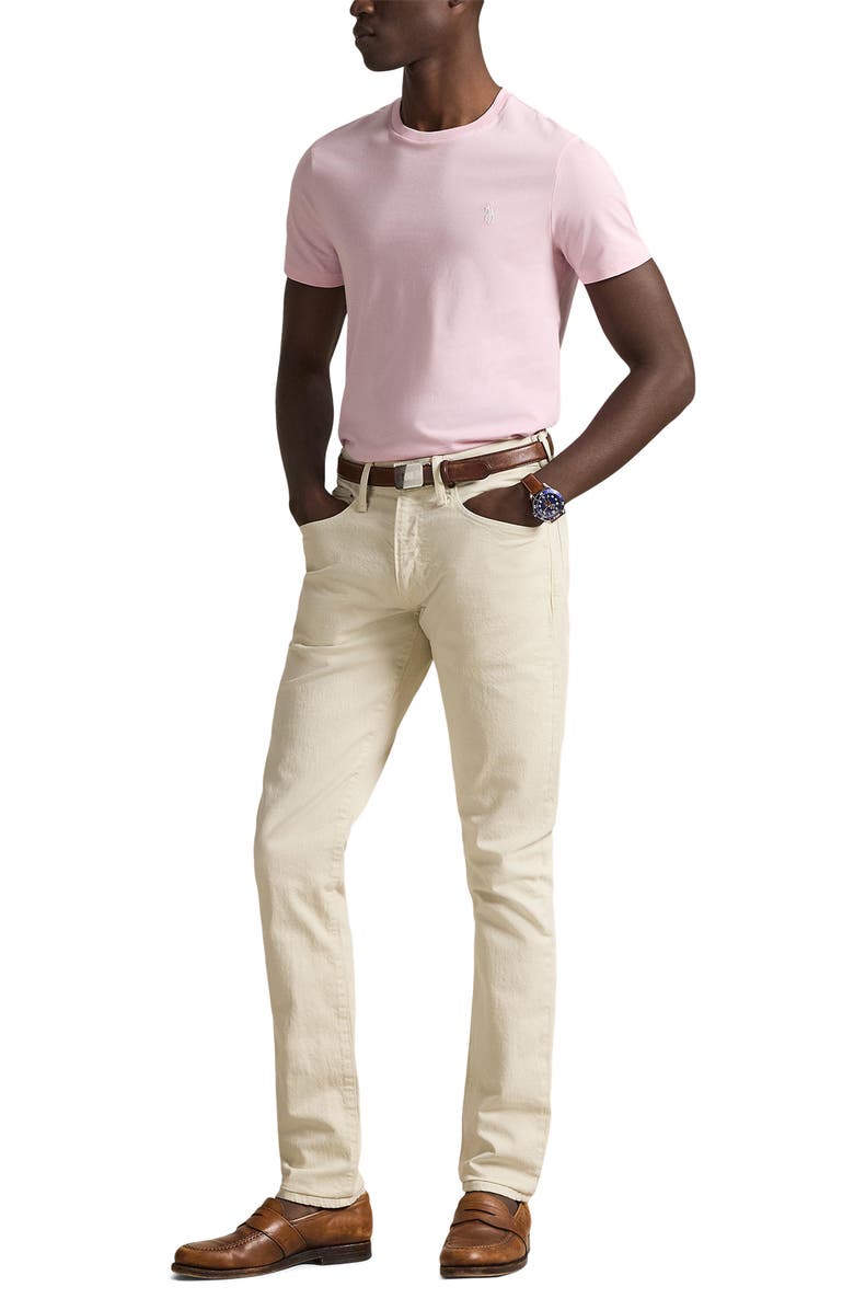 Polo Ralph Lauren Classic Fit Jersey Crewneck T-Shirt, Alternate, color, Garden Pink