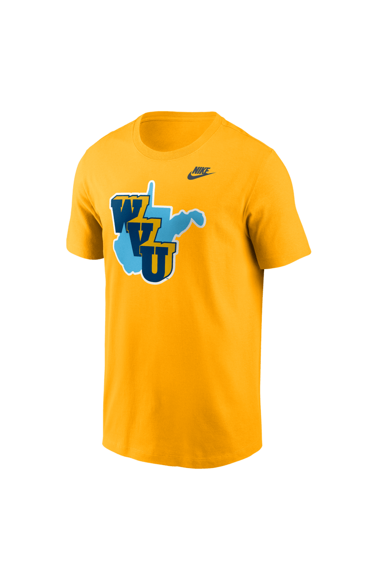 Nike Men's Nike Gold West Virginia Mountaineers 1965 Throwback T-Shirt, Alternate, color, Gold