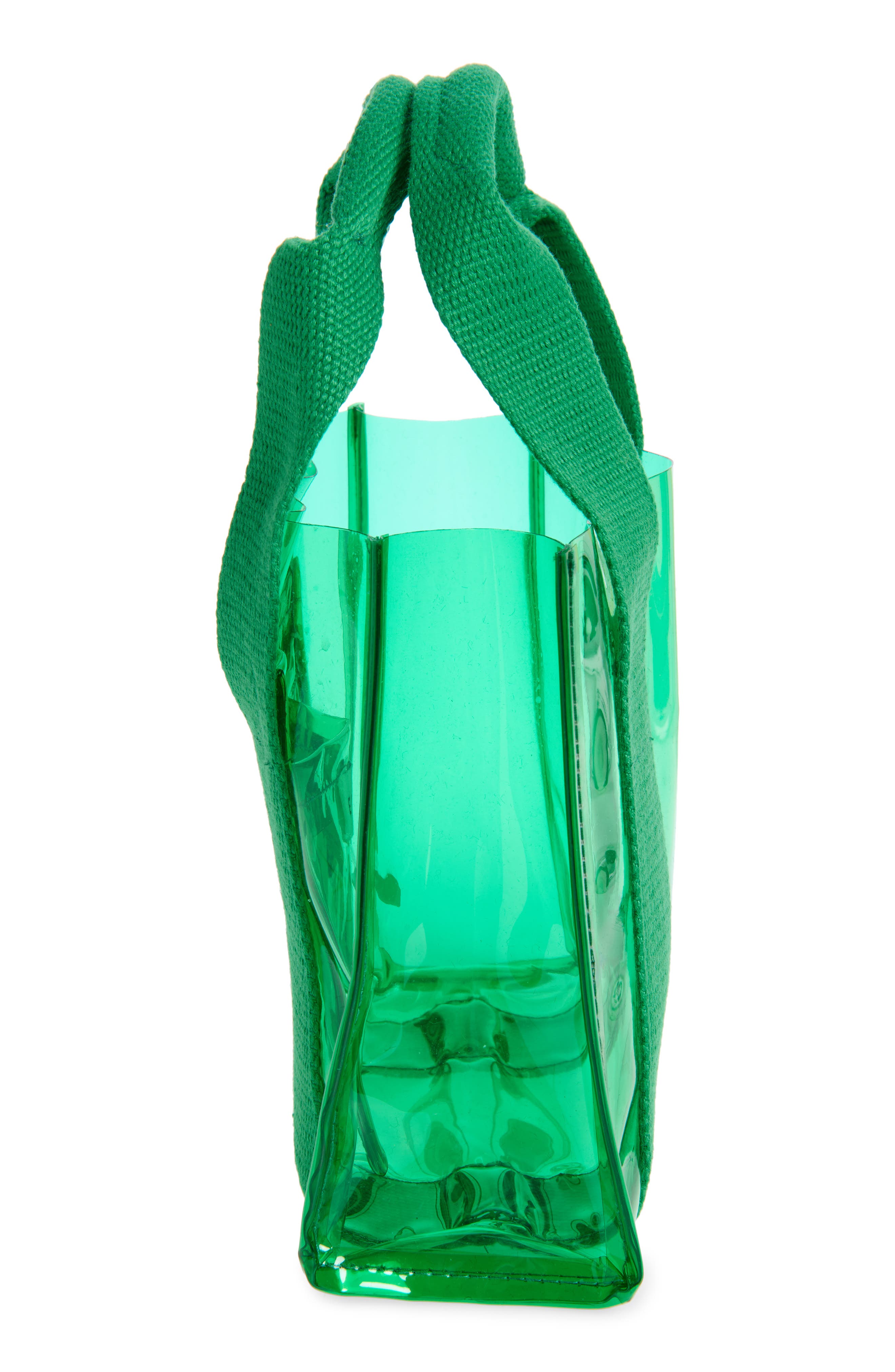 Eugenia Kim Toto Transparent Mini Tote Bag, Alternate, color, Kelly Green