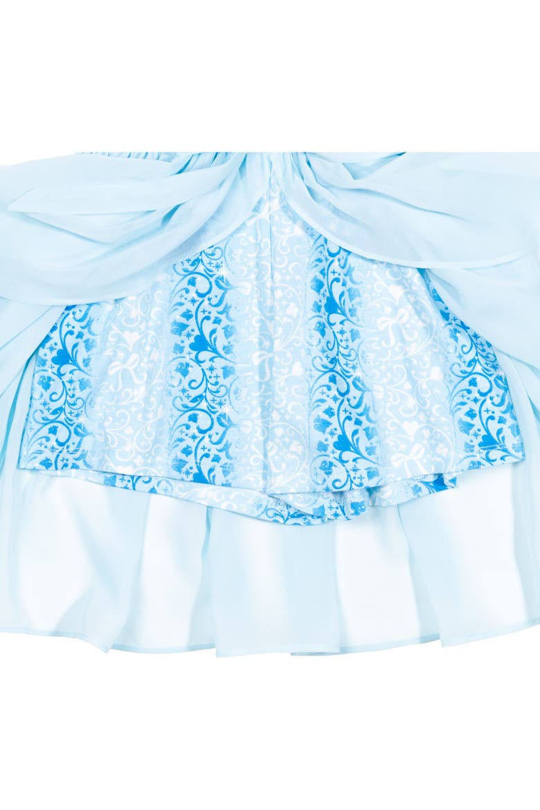 Frozen Cosplay Skirt Overlay Romper, Alternate, color, Cinderella Light Blue