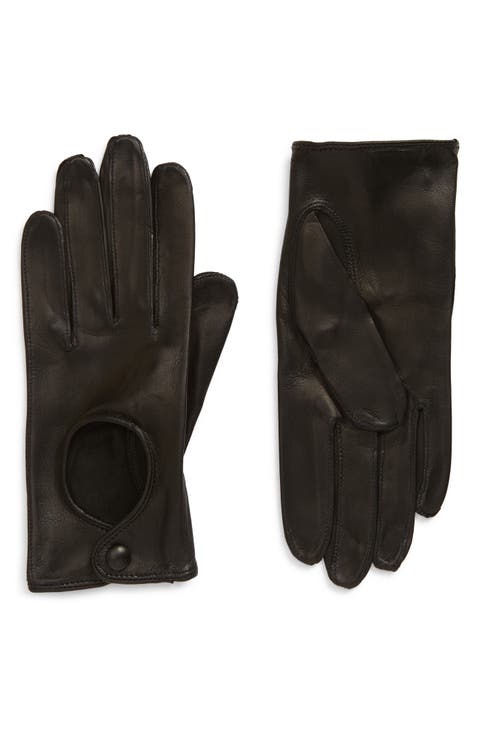 Washable Leather Driver Gloves
