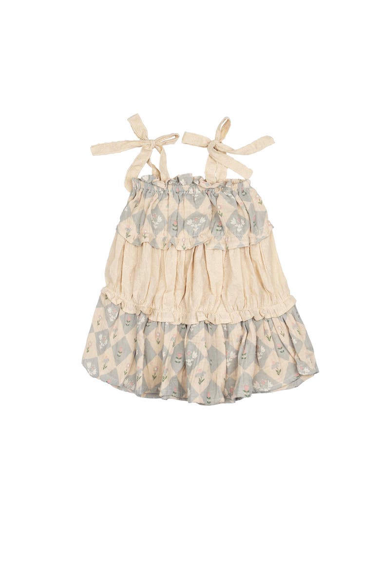 Wild Wawa Amber Dress, Main, color, Patchwork Floral Dusted Blue