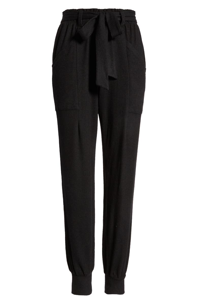 GIBSONLOOK Cozy Fleece Belted Joggers, Alternate, color,