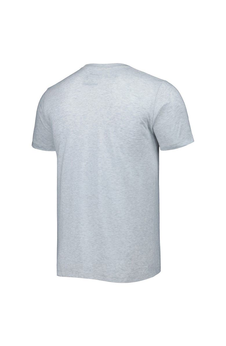 HOMEFIELD Men's Homefield Heather Gray Western Michigan Broncos Fight On For Western T-Shirt, Alternate, color, 