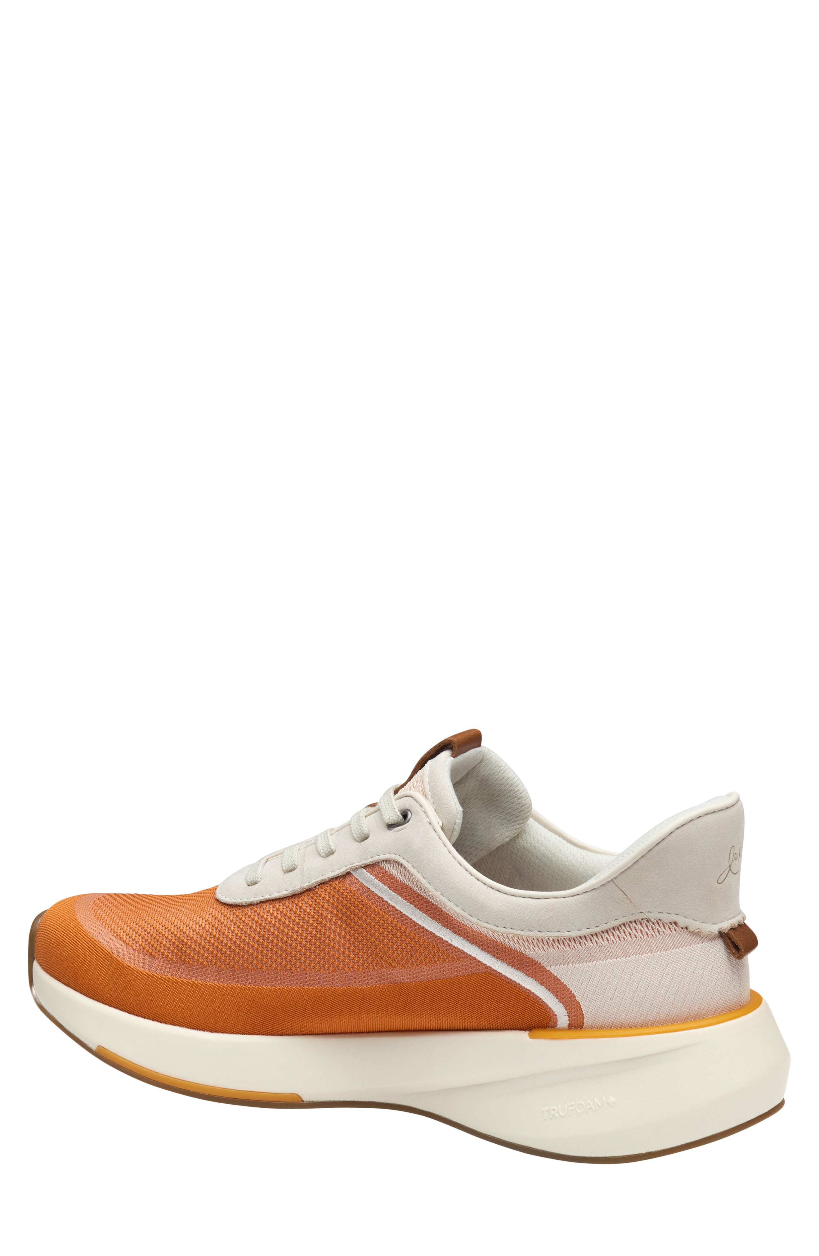 Surge Knit U-Throat Sneaker, Alternate, color, ORANGE KNIT