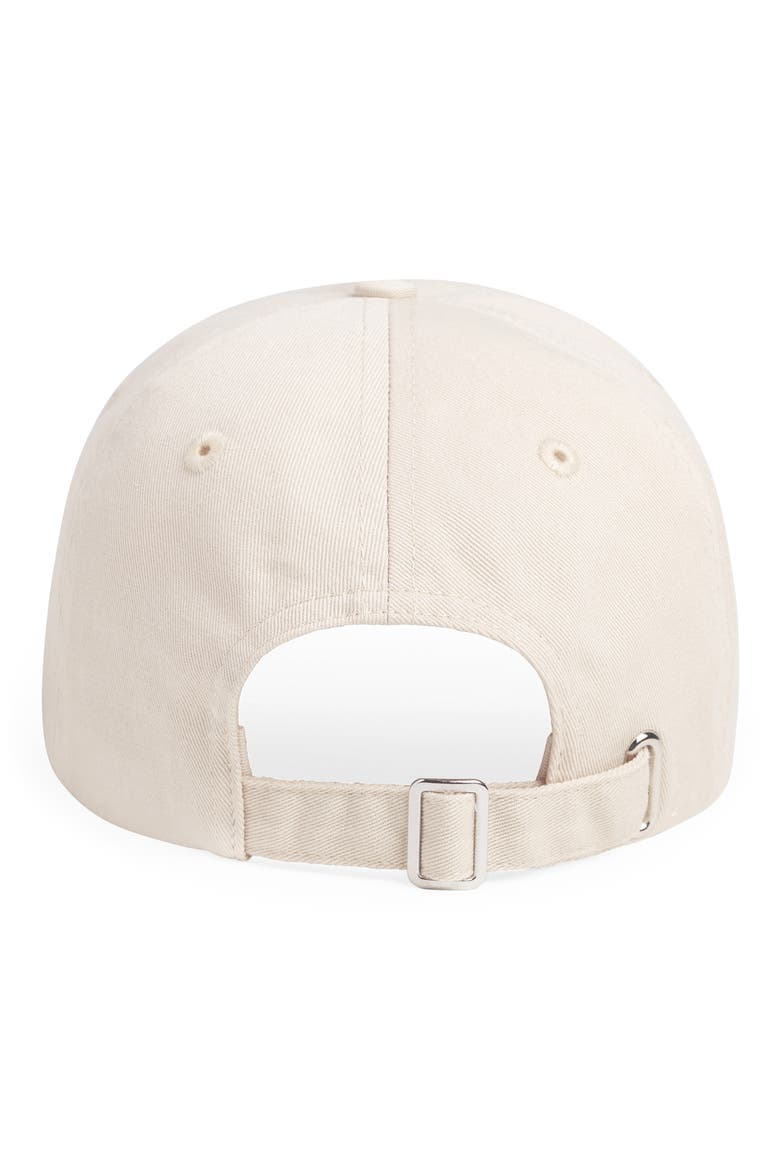 Classic Logo Cotton Twill Baseball Cap, Alternate, color, KHAKI / EMERALD
