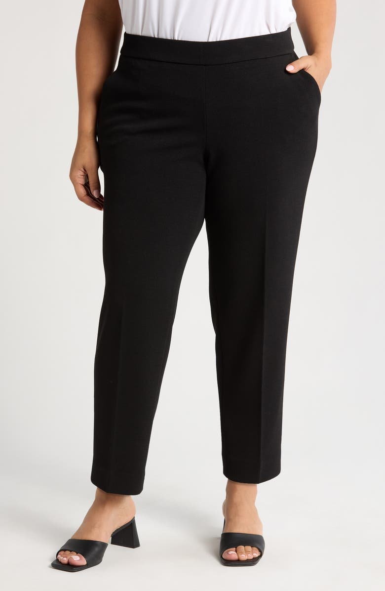 KASPER Pull-On Slim Fit Ankle Pants, Main, color, 