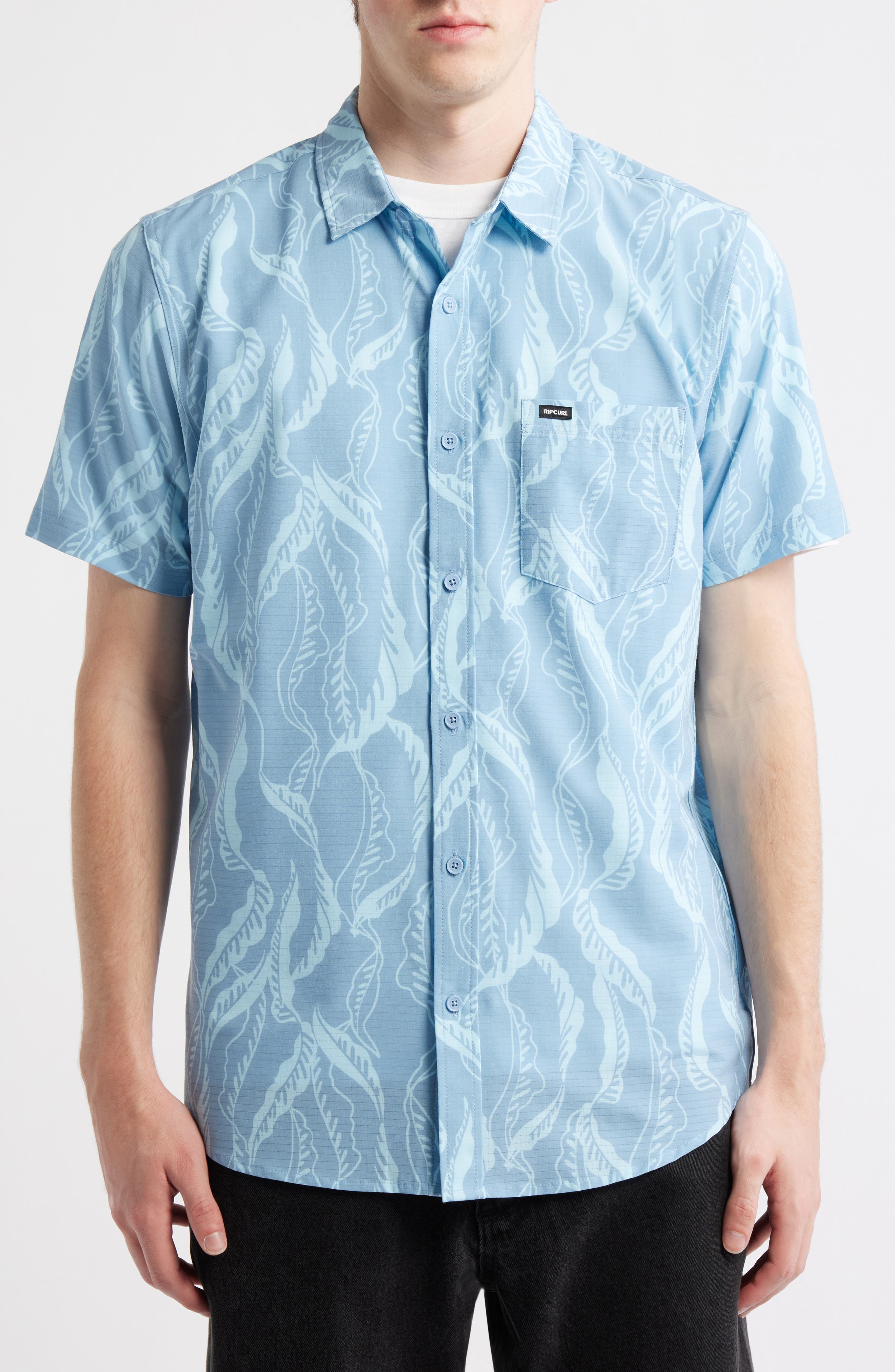 Sessions Aerotech Short Sleeve Performance Button-Up Shirt - image 4