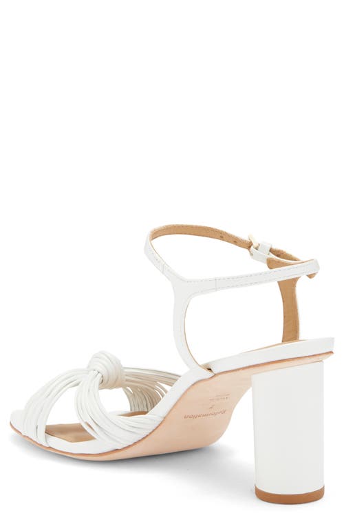 Reformation Petra Ankle Strap Cylinder Heel Sandal