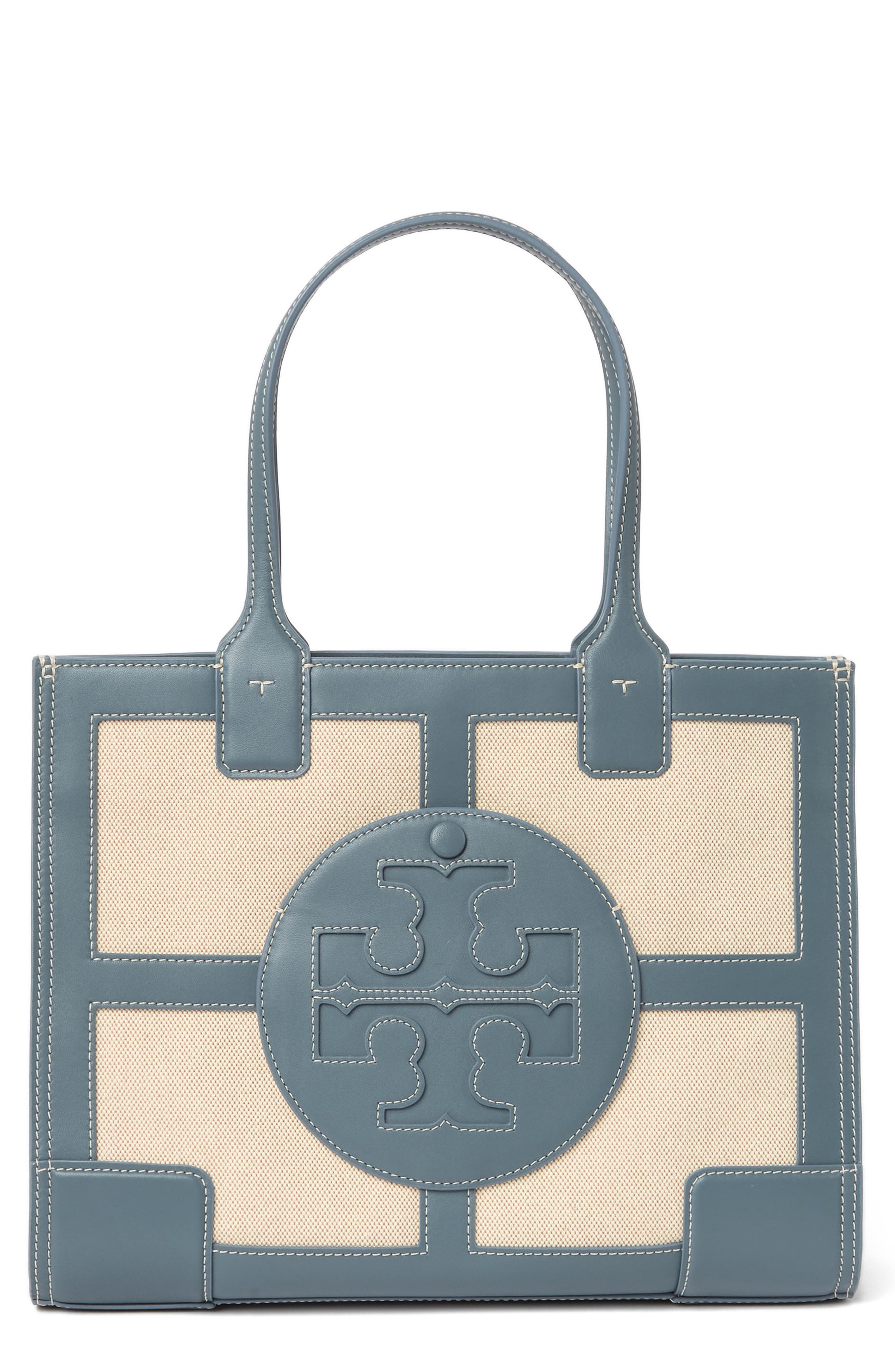 Tory Burch Mini Ella Quadrant Tote, Main, color, 