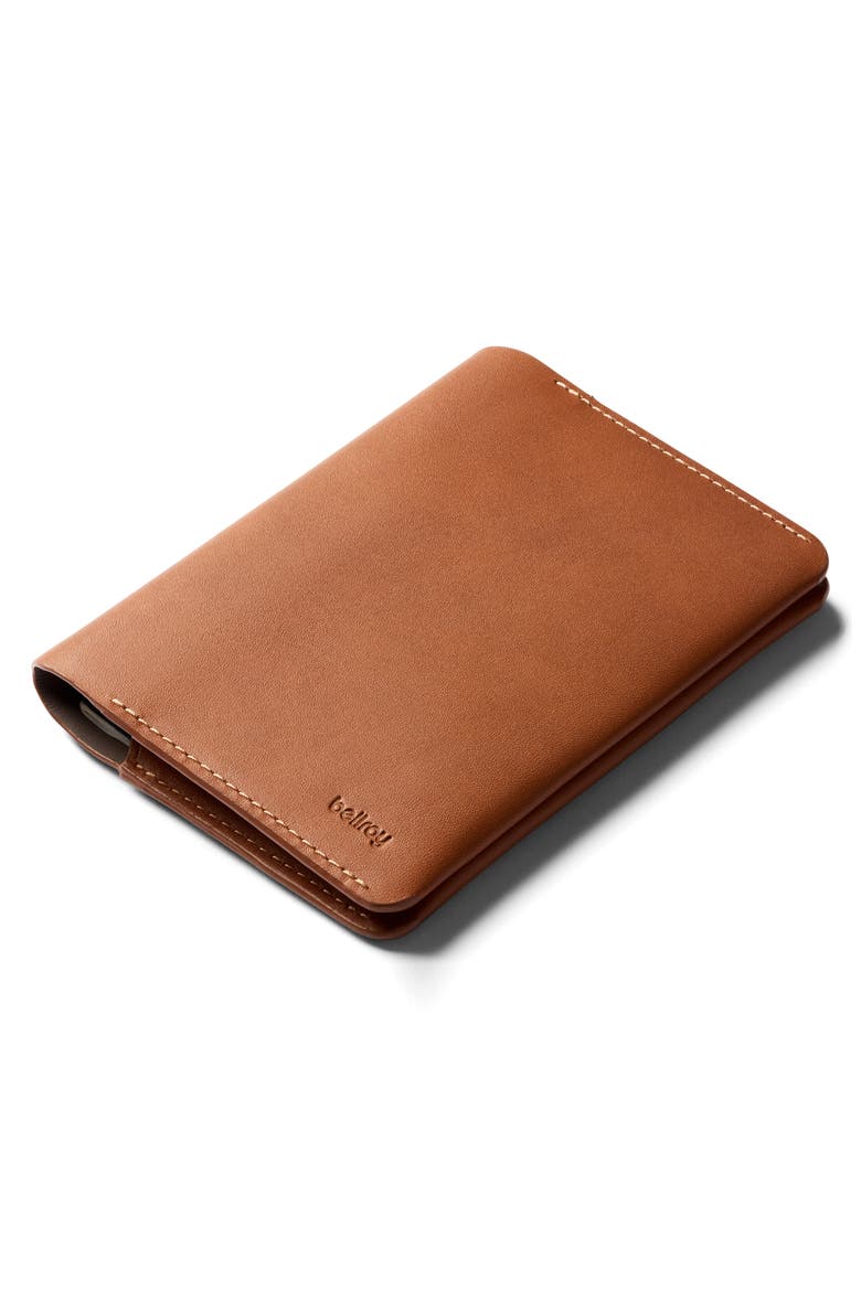 RFID Passport Cover Travel Wallet, Alternate, color, CARAMEL