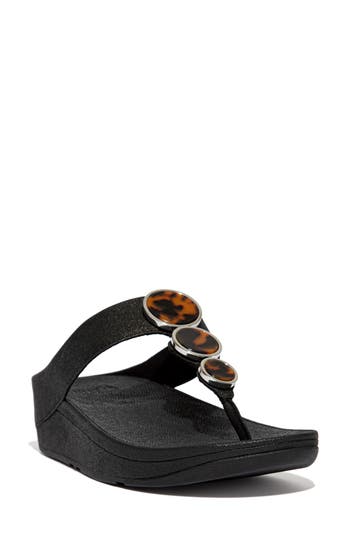FITFLOP FITFLOP HALO SHIMMER WEDGE SANDAL